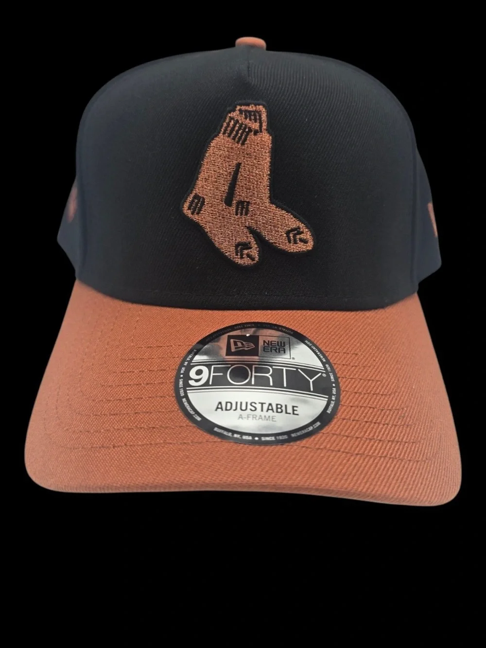 New Era Two-Tone Black and Rust Boston 1946 All Star Red Sox